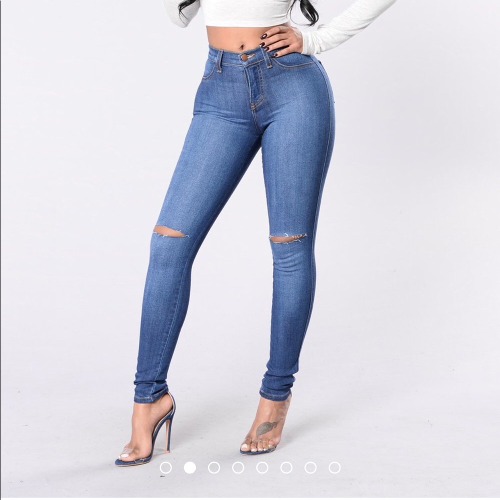 Fashion nova canopy jeans BRAND NEW WITH TAGS